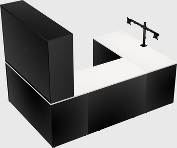 Bureau en u