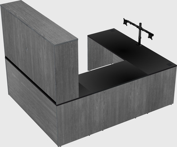Bureau en u