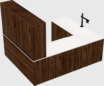 Bureau en u