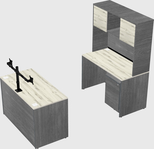 Parallel desk