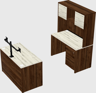 Parallel desk
