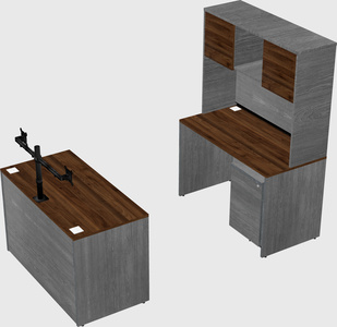 Parallel desk