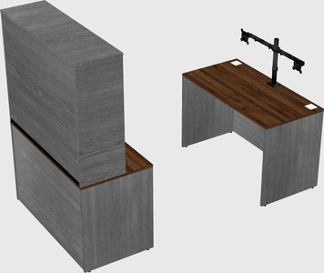 Parallel desk