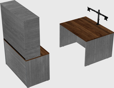 Parallel desk
