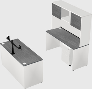 Parallel desk