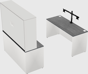 Parallel desk