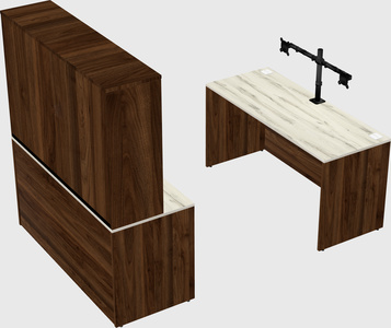 Parallel desk