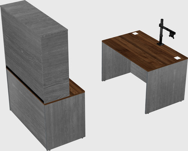 Parallel desk