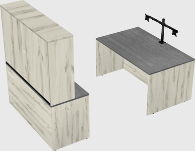 Parallel desk