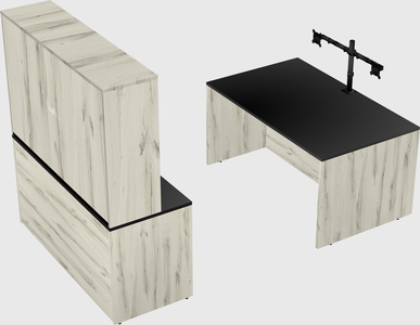 Parallel desk