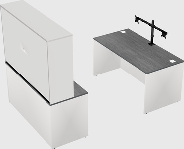 Parallel desk