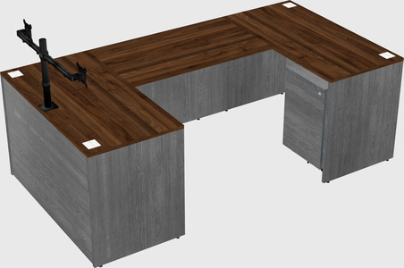 Bureau en u