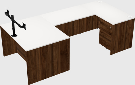 Bureau en u