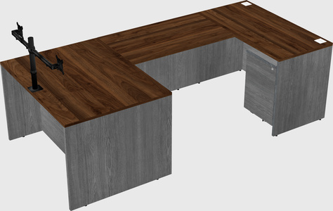 Bureau en u