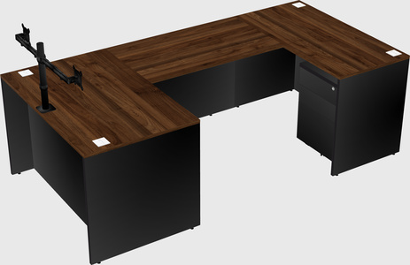 Bureau en u