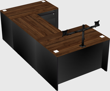 Bureau en u