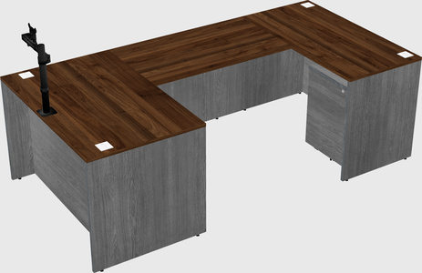Bureau en u