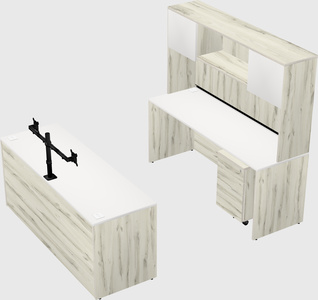 Parallel desk