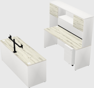 Parallel desk