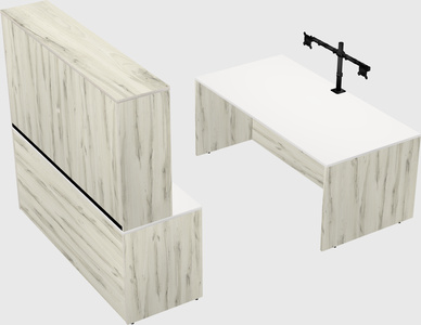 Parallel desk