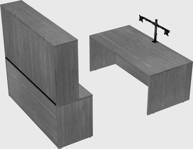 Parallel desk