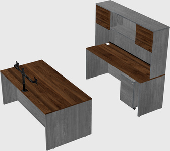 Parallel desk