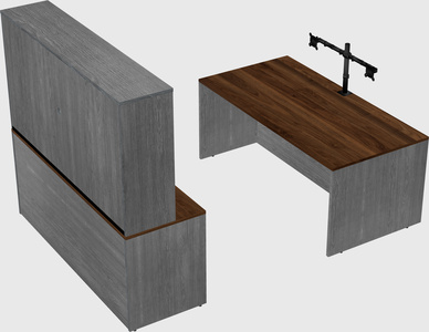 Parallel desk