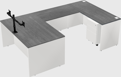 Bureau en u