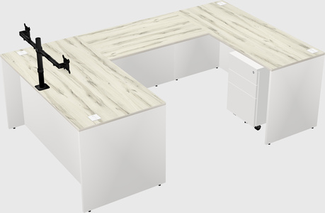 Bureau en u