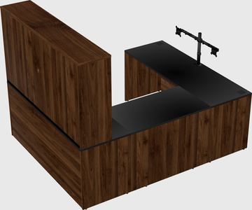 Bureau en u