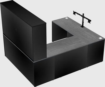 Bureau en u