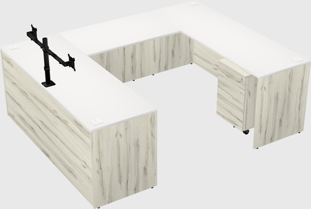 Bureau en u