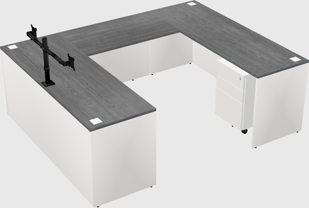 Bureau en u