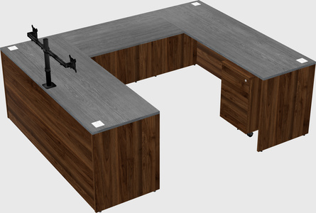 Bureau en u