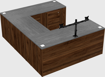 Bureau en u