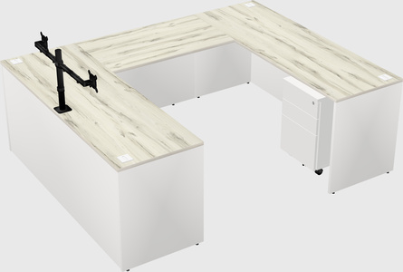 Bureau en u