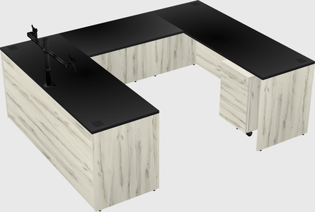 Bureau en u