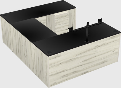 Bureau en u