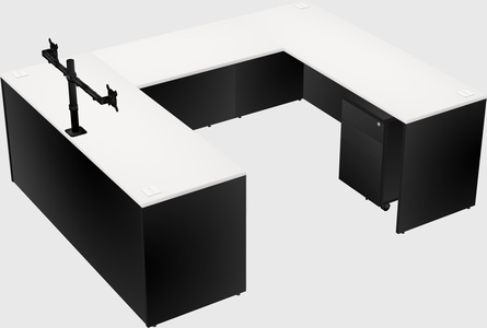 Bureau en u