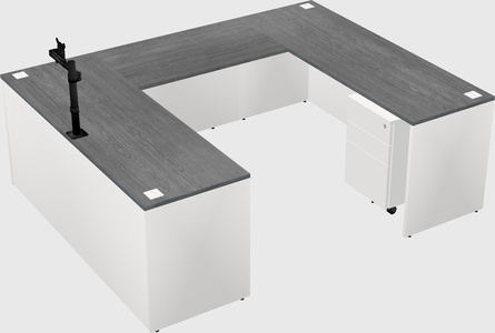 Bureau en u