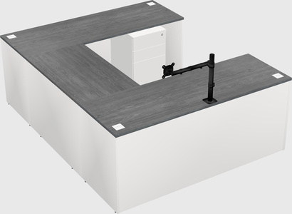 Bureau en u