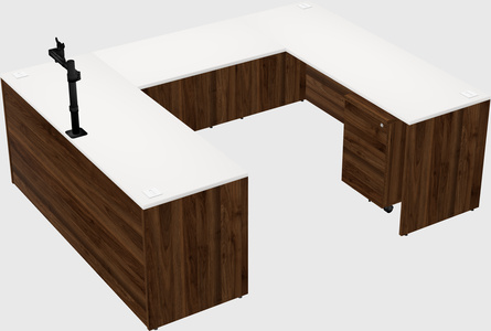 Bureau en u