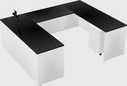 Bureau en u