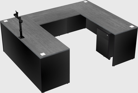 Bureau en u