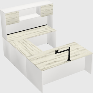 Bureau en u