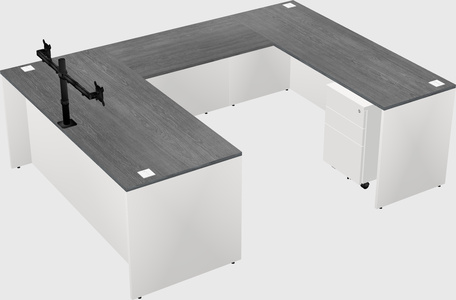 Bureau en u