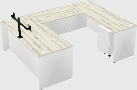 Bureau en u
