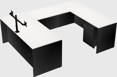 Bureau en u