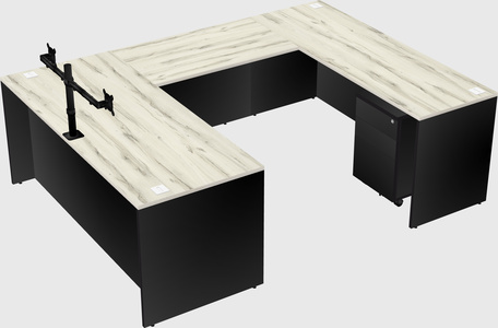 Bureau en u