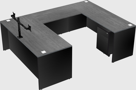 Bureau en u